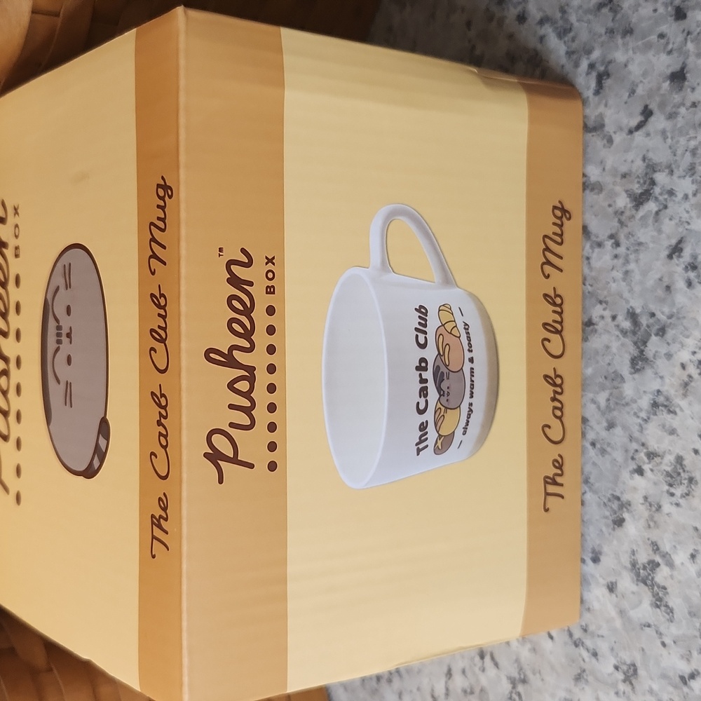 Pusheen The Carb Club Mug Box Exclusive Warm & Toasty Cat Cup - Picture 9 of 12